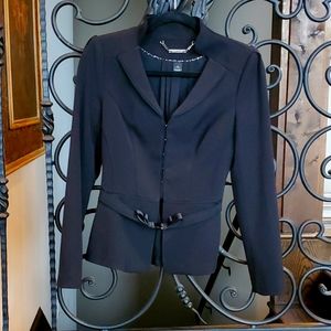 Excellent condition beautiful WHBM black blazer - work/night out - Size 0